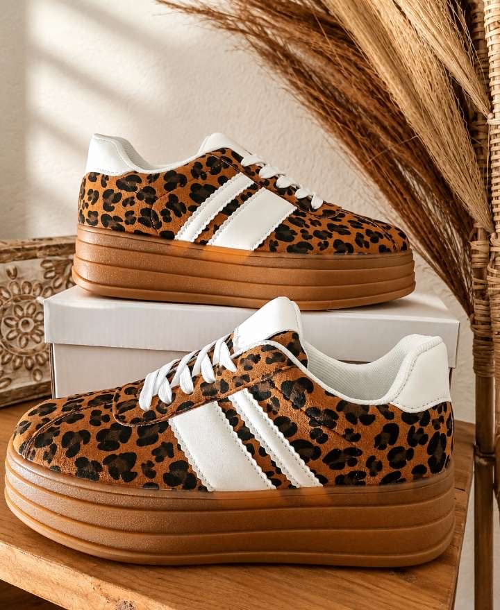 Sneakers Wild Léopard