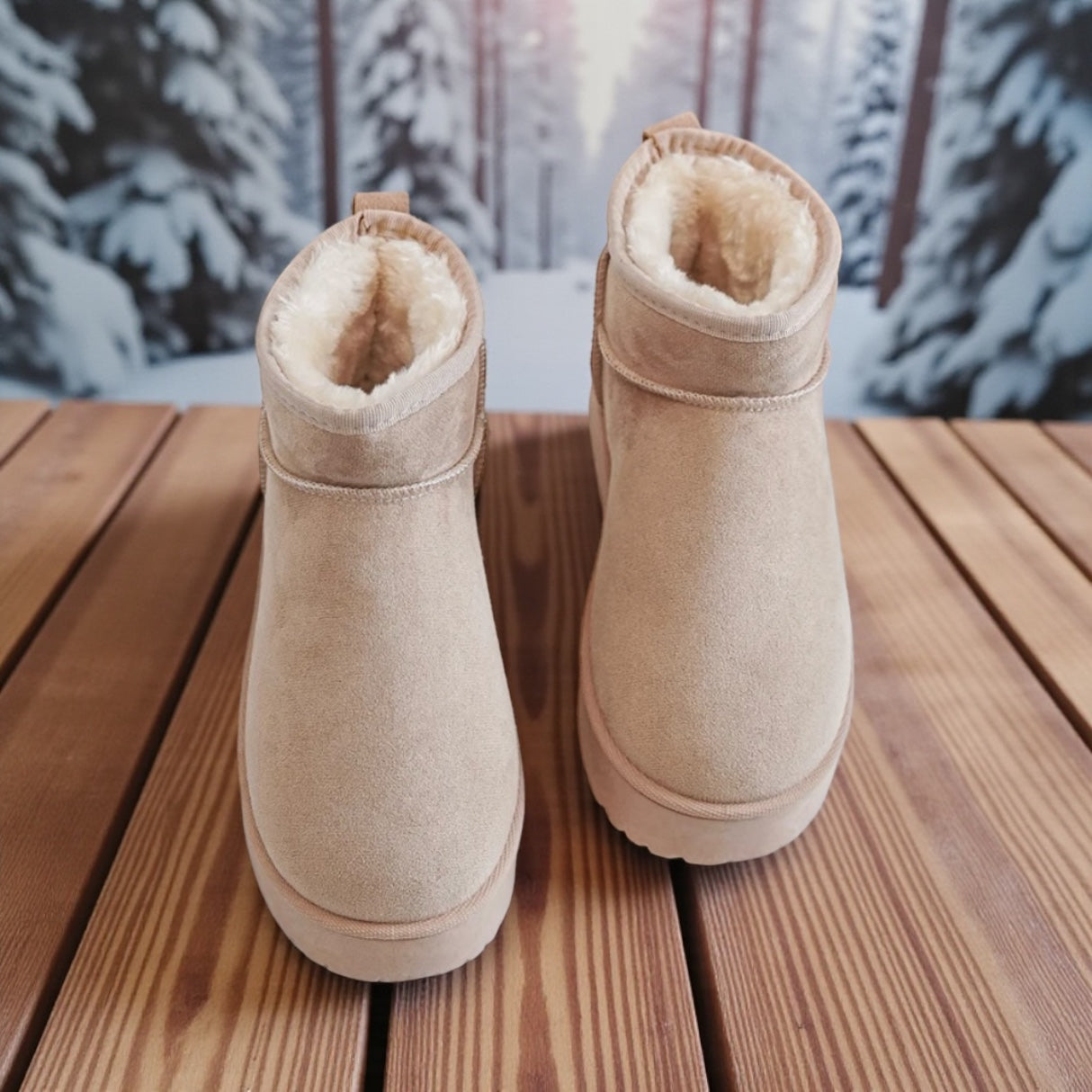 Bottines Crysa - Beige