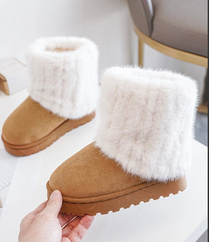 Frosette ankle boots - Camel