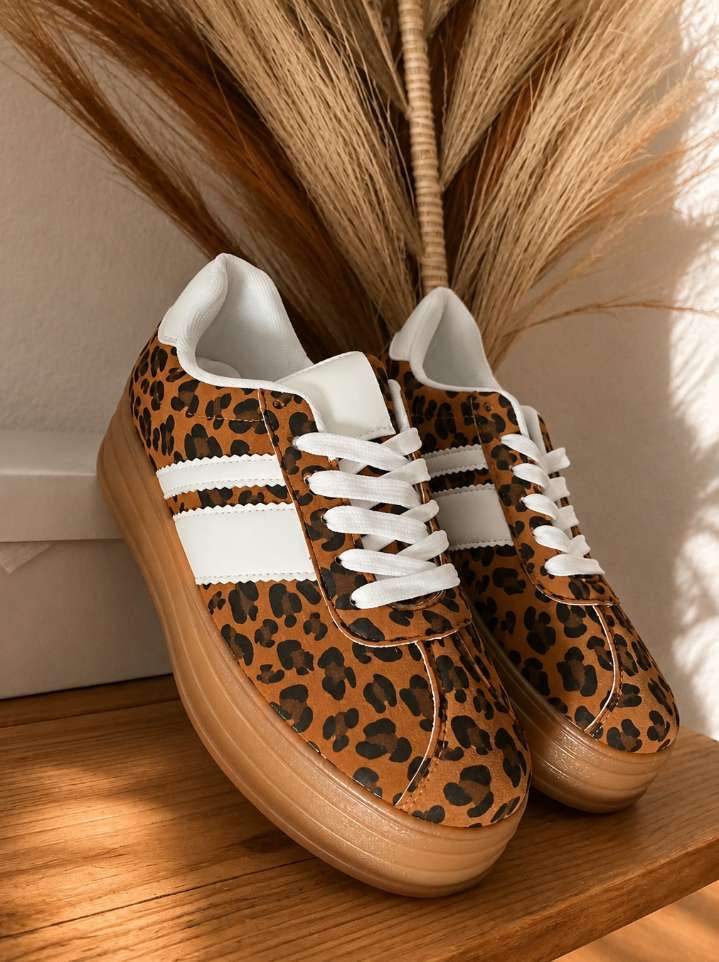 Sneakers Wild Léopard