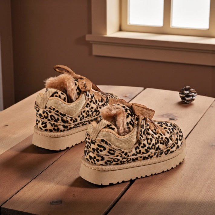 Baskets Cosy - Léopard