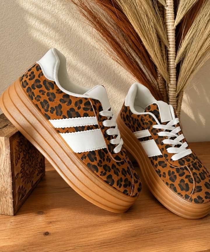 Sneakers Wild Léopard