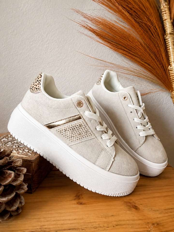 Sneakers Éclat – Élégance & Touche Glamour ✨