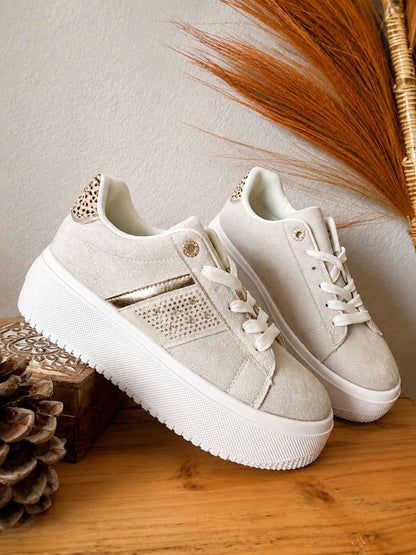 Sneakers Éclat – Élégance & Touche Glamour ✨