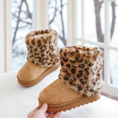 Frosette ankle boots - leopard print 🐾